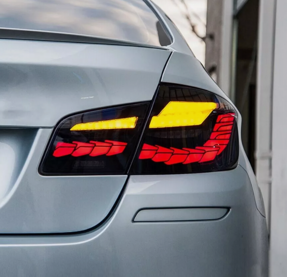 2010-2016 Bmw M5/5-Series Gts Style Oled Taillights | F10 Smoked