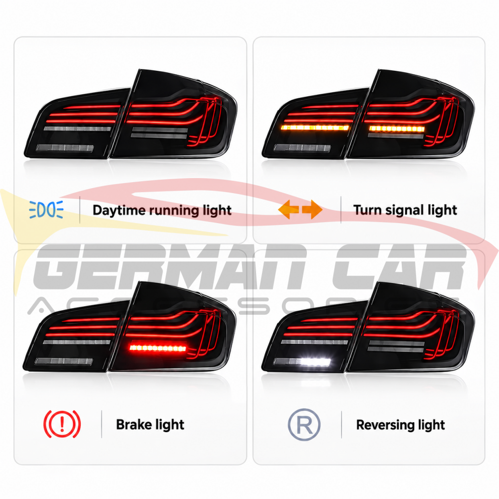 2010-2016 BMW M5/5-Series RGB CSL Laser Style LED Taillights | F10 - Taillights