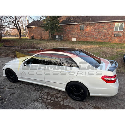2010-2016 Mercedes-Benz E-Class/E63 V4 Style Carbon Fiber Trunk Spoiler | W212 Rear Trunk Spoilers