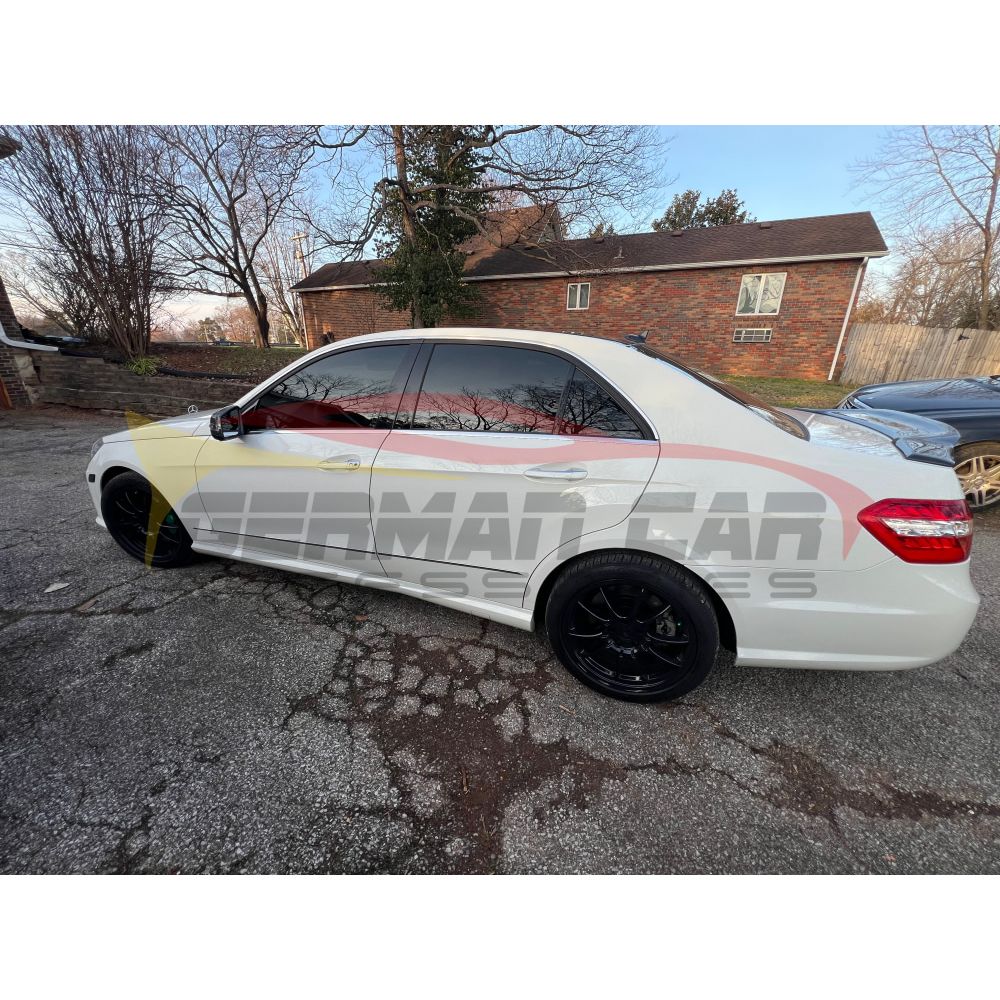 2010-2016 Mercedes-Benz E-Class/E63 V4 Style Carbon Fiber Trunk Spoiler | W212 Rear Trunk Spoilers