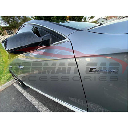 2010-2017 Audi A5/s5/rs5 Carbon Fiber Mirror Caps | B8/b8.5