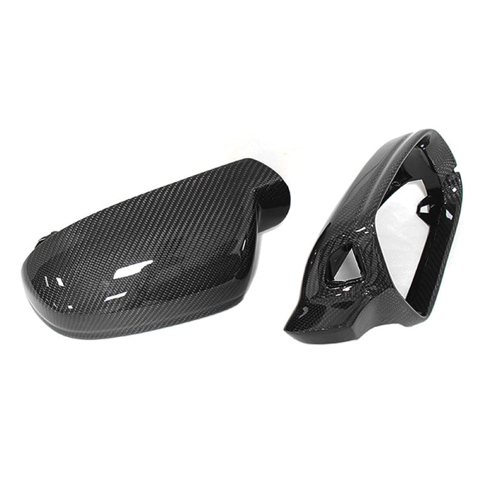 2010-2017 Audi A5/S5/Rs5 Carbon Fiber Mirror Caps | B8/B8.5 With Blind Spot Assist