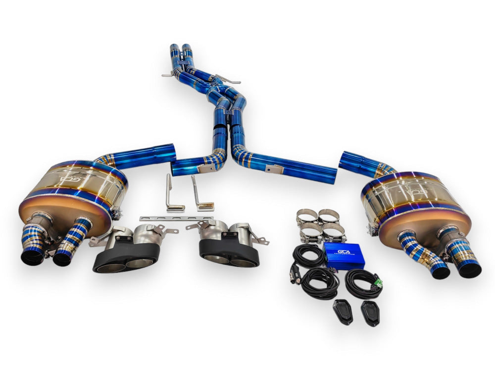 2010-2017 Audi Rs4/Rs5 Valved Sport Exhaust System | B8/B8.5 Titanium / Chrome Tips