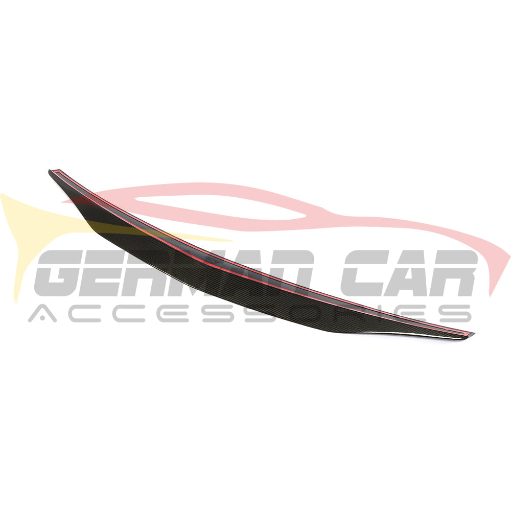 2010-2016 Mercedes-Benz E-Class/E63 V1 Style Carbon Fiber Trunk Spoiler | W212 Rear Trunk Spoilers