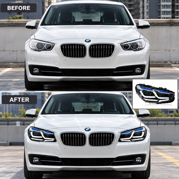 2010-2017 BMW 5-Series LCI Style LED Headlights | F07