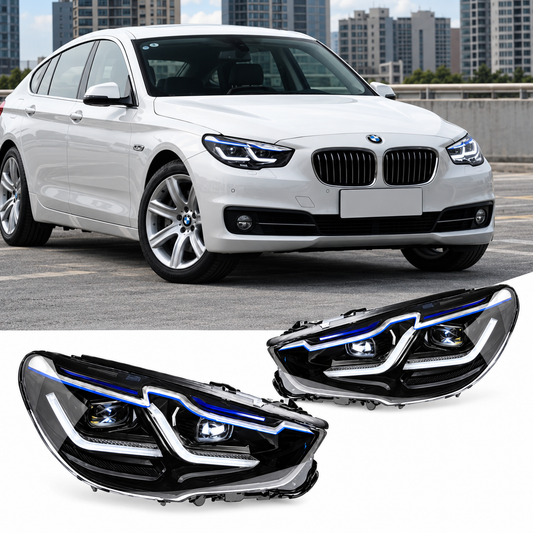 2010-2017 BMW 5-Series LCI Style LED Headlights | F07