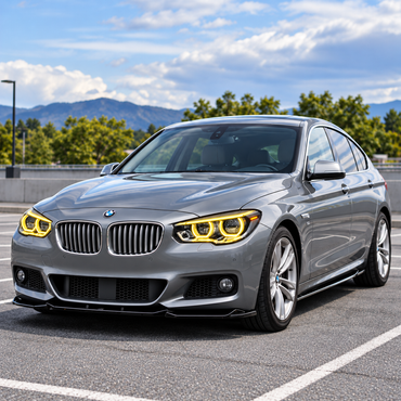 2010-2017 BMW 5-Series Yellow-White DRL LED Headlights | F07