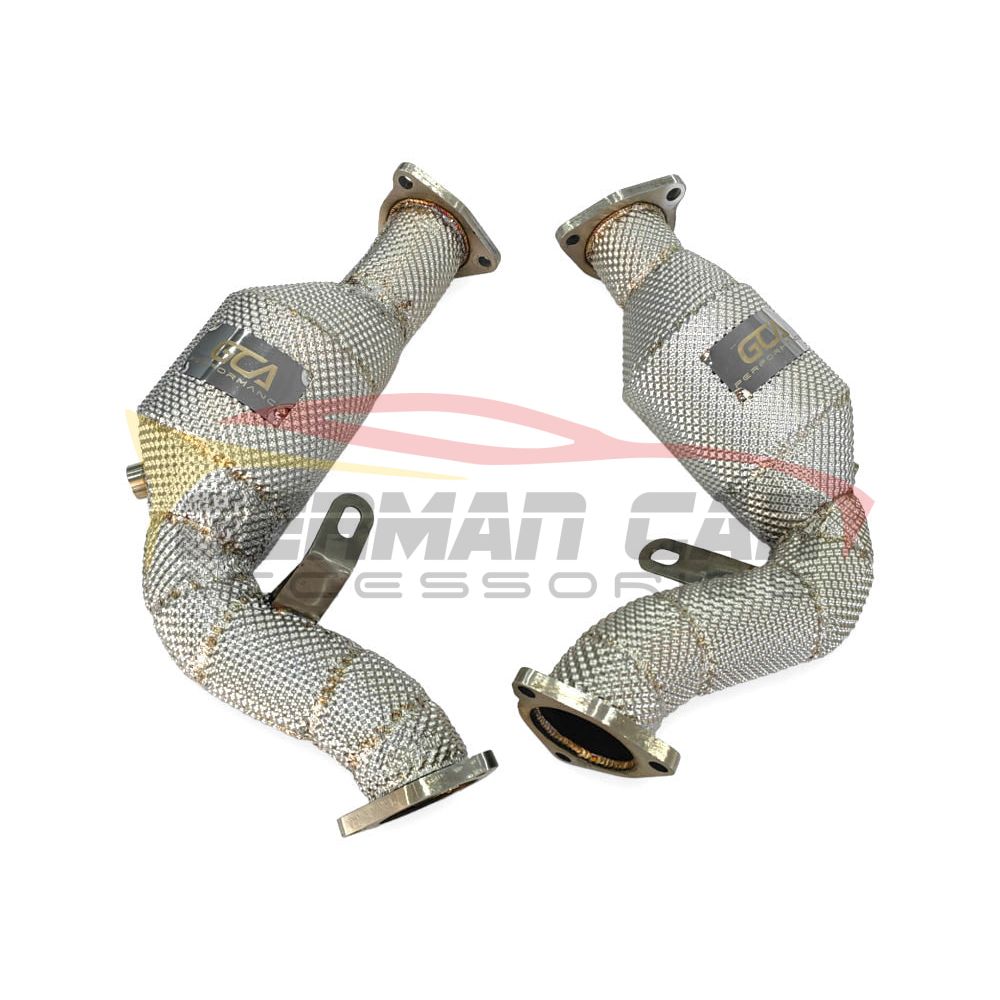2009-2017 Audi S4/S5 Test Pipes | B8/B8.5 Yes Heat Shield / 200 Cell Euro 6 Sport High Flow Cat