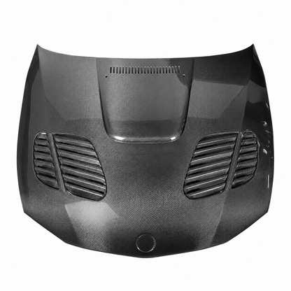 2011-2012 BMW 1M GTR Style Carbon Fiber Hood | E82/E88 - Front Hood
