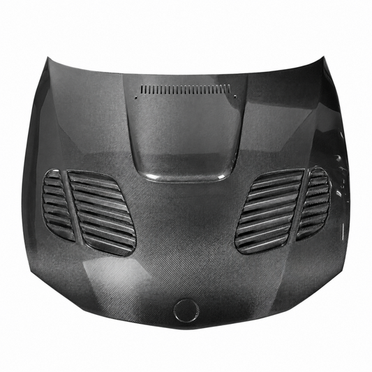 2011-2012 BMW 1M GTR Style Carbon Fiber Hood | E82/E88 - Front Hood