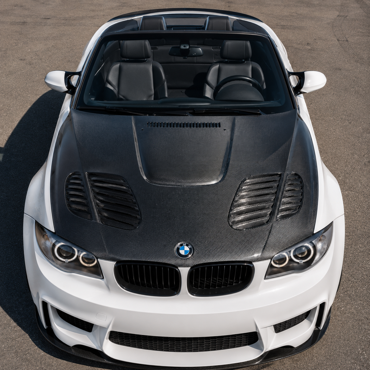 2011-2012 BMW 1M GTR Style Carbon Fiber Hood | E82/E88