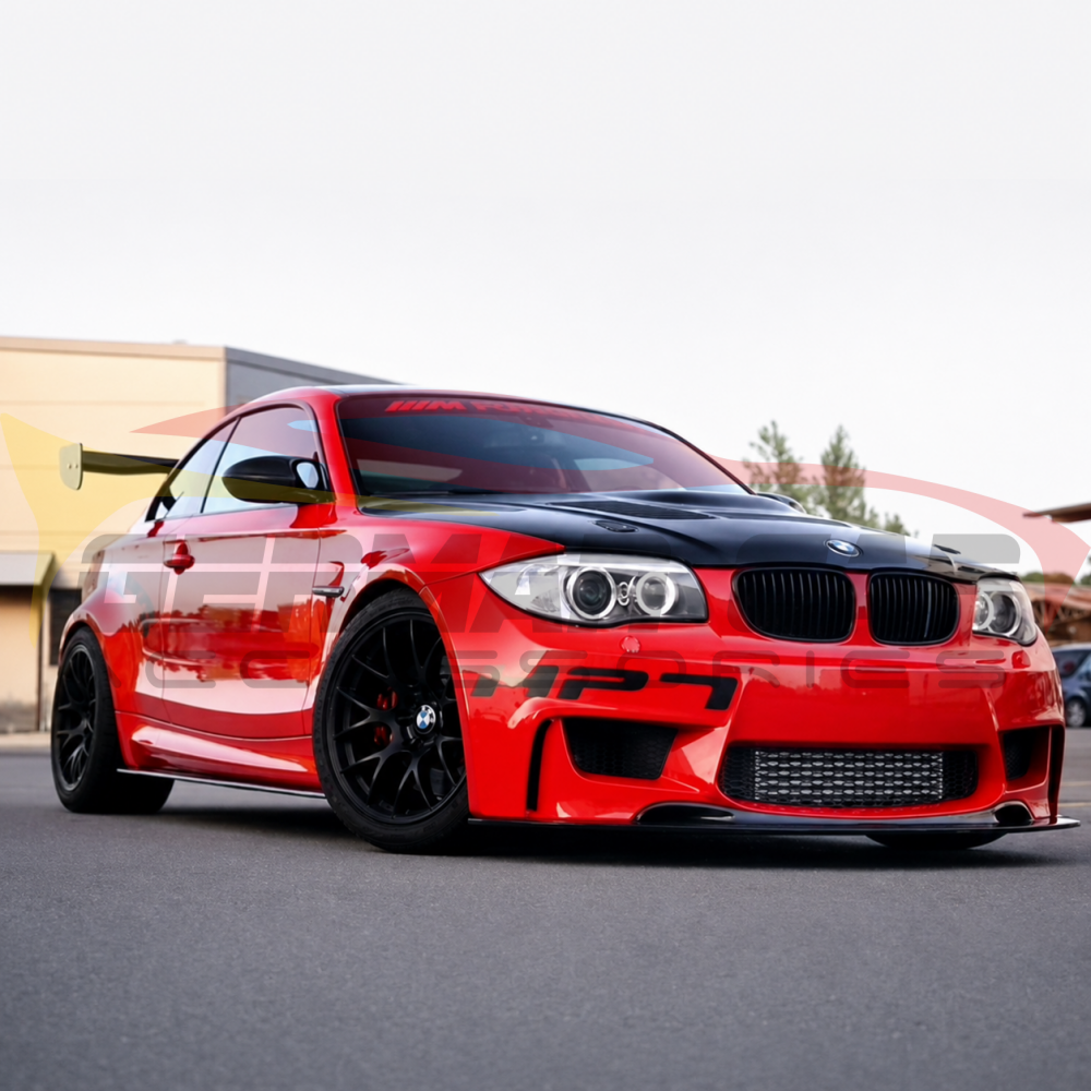 2011-2012 BMW 1M M Style Carbon Fiber Hood | E82/E88 - Front Hood