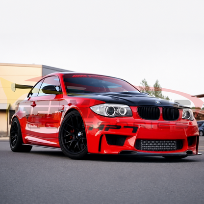 2011-2012 BMW 1M M Style Carbon Fiber Hood | E82/E88 - Front Hood