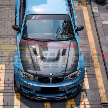 2011-2012 BMW 1M M Style Carbon Fiber Hood | E82/E88 - Front Hood