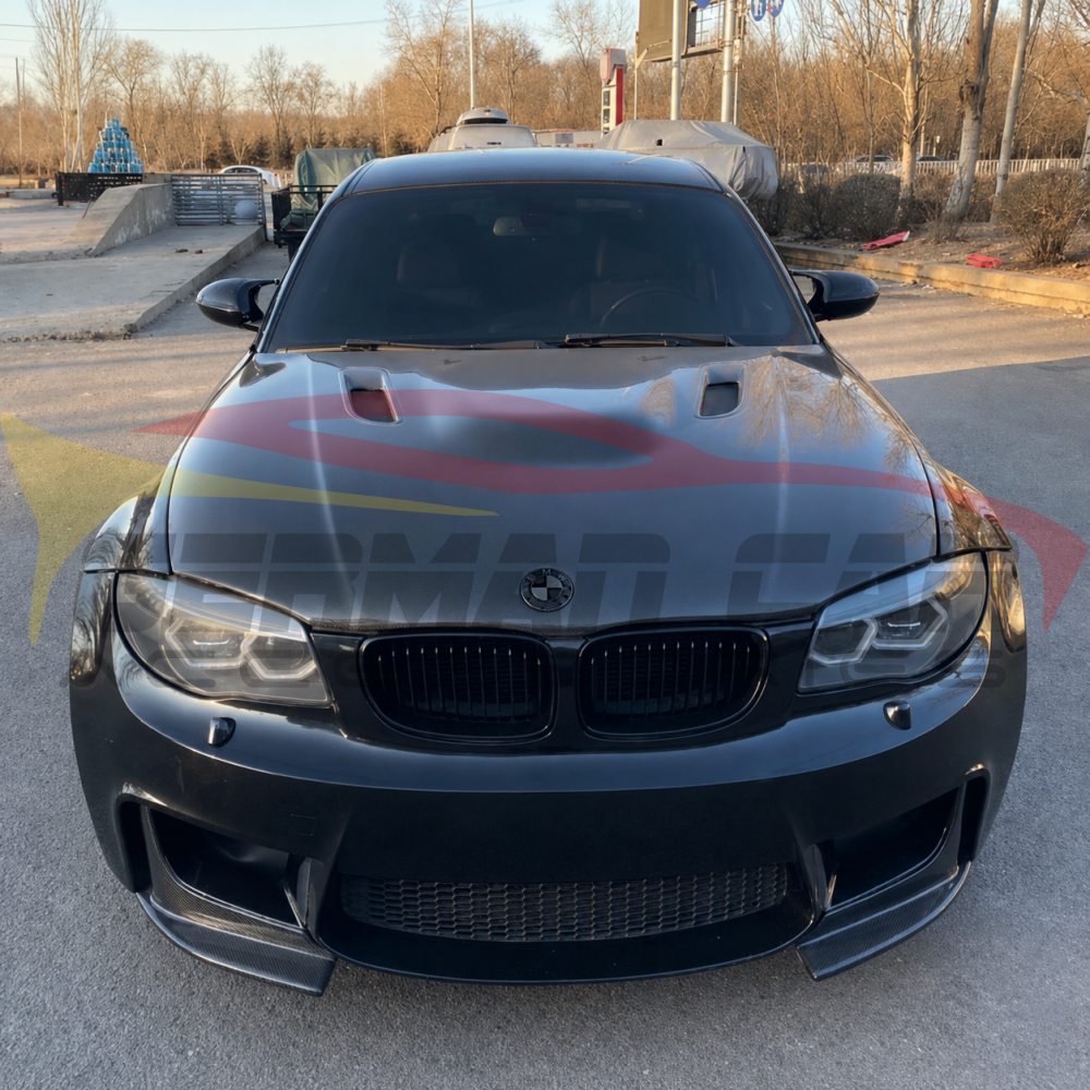 2011-2012 BMW 1M M Style Carbon Fiber Hood | E82/E88 - Front Hood
