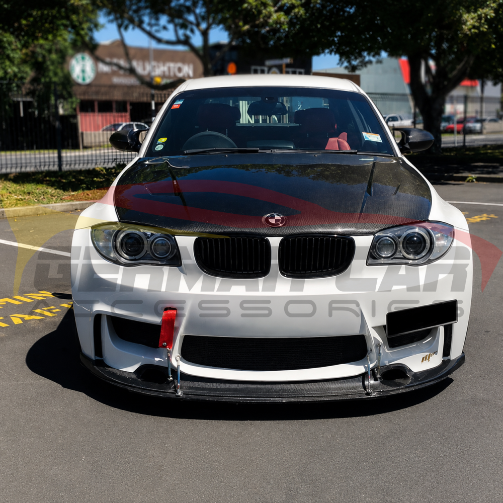 2011-2012 BMW 1M R Style Carbon Fiber Hood | E82/E88 - Front Hood