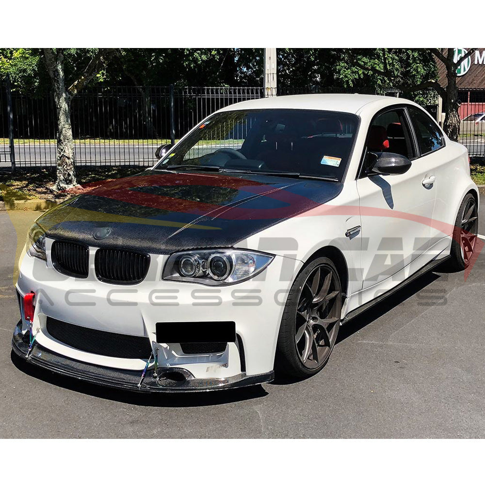 2011-2012 BMW 1M R Style Carbon Fiber Hood | E82/E88 - Front Hood