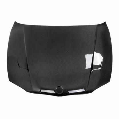 2011-2012 BMW 1M R Style Carbon Fiber Hood | E82/E88 - Front Hood