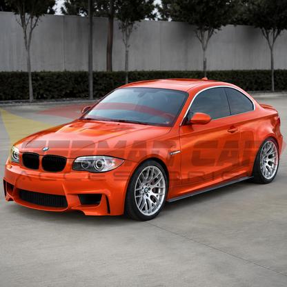 2011-2012 BMW 1M R Style Carbon Fiber Side Skirt | E82/E88 - Side Skirts