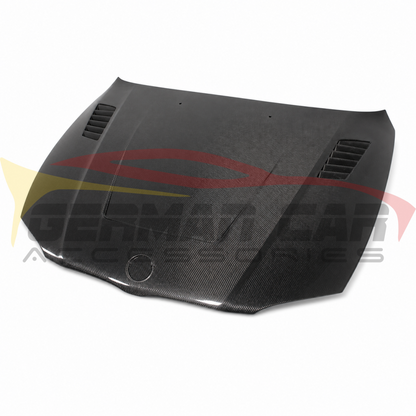 2011-2012 BMW 1M V Style Carbon Fiber Hood | E82/E88 - Front Hood