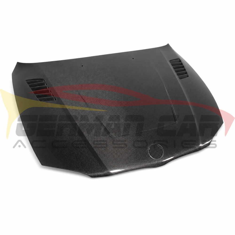 2011-2012 BMW 1M V Style Carbon Fiber Hood | E82/E88 - Front Hood