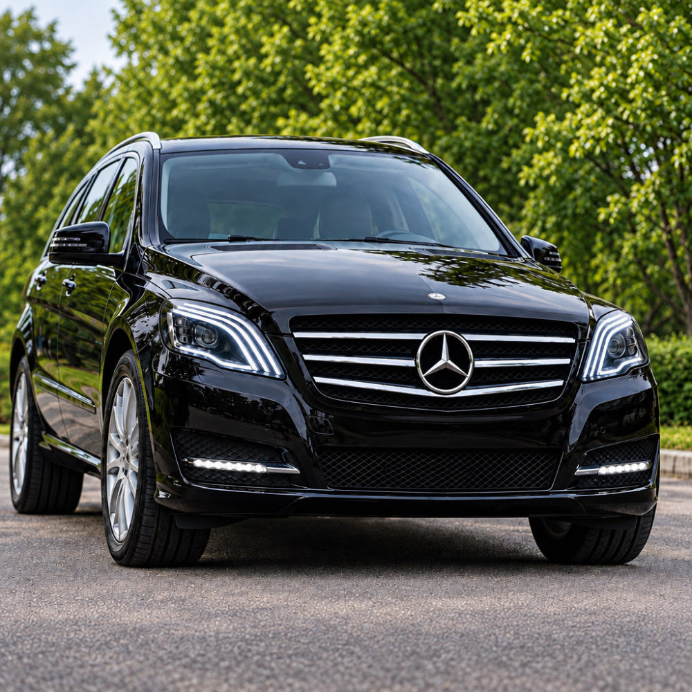 2011-2013 Mercedes-Benz R-Class Triple-Track Style LED Headlights | V251 Facelift
