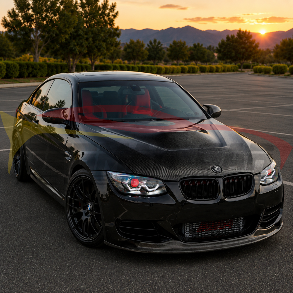 2011-2013 BMW 3-Series CS Style Carbon Fiber Hood | E92/E93 LCI - Front Hood