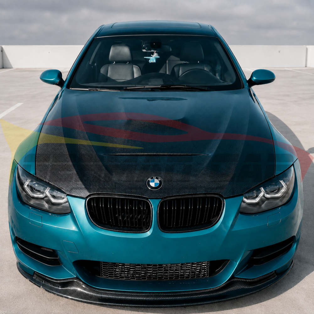 2011-2013 BMW 3-Series CS Style Carbon Fiber Hood | E92/E93 LCI - Front Hood