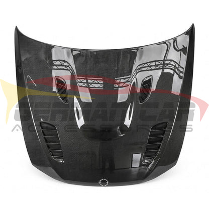 2011-2013 BMW 3-Series V Style Carbon Fiber Hood | E92/E93 LCI - Front Hood