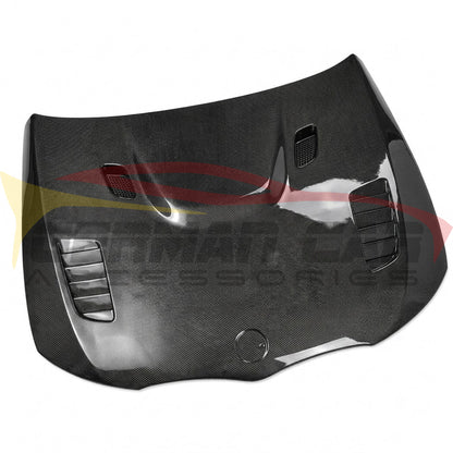 2011-2013 BMW 3-Series V Style Carbon Fiber Hood | E92/E93 LCI - Front Hood