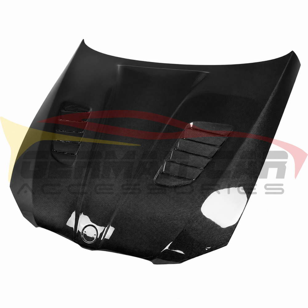 2011-2013 BMW 3-Series V2 Style Carbon Fiber Hood | E92/E93 LCI - Front Hood