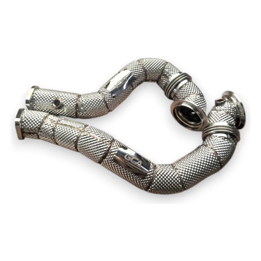 2011-2013 BMW 335is Downpipes | E92/E93 Yes Heat Shield / Racing Downpipe (No Cat) Downpipes