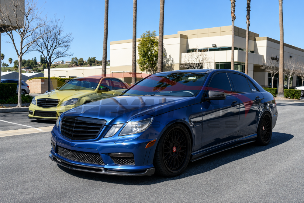 2011-2013 Mercedes-Benz E63 AMG Carbon Fiber Front Lip | W212 Pre Facelift - Front Lips/Splitters