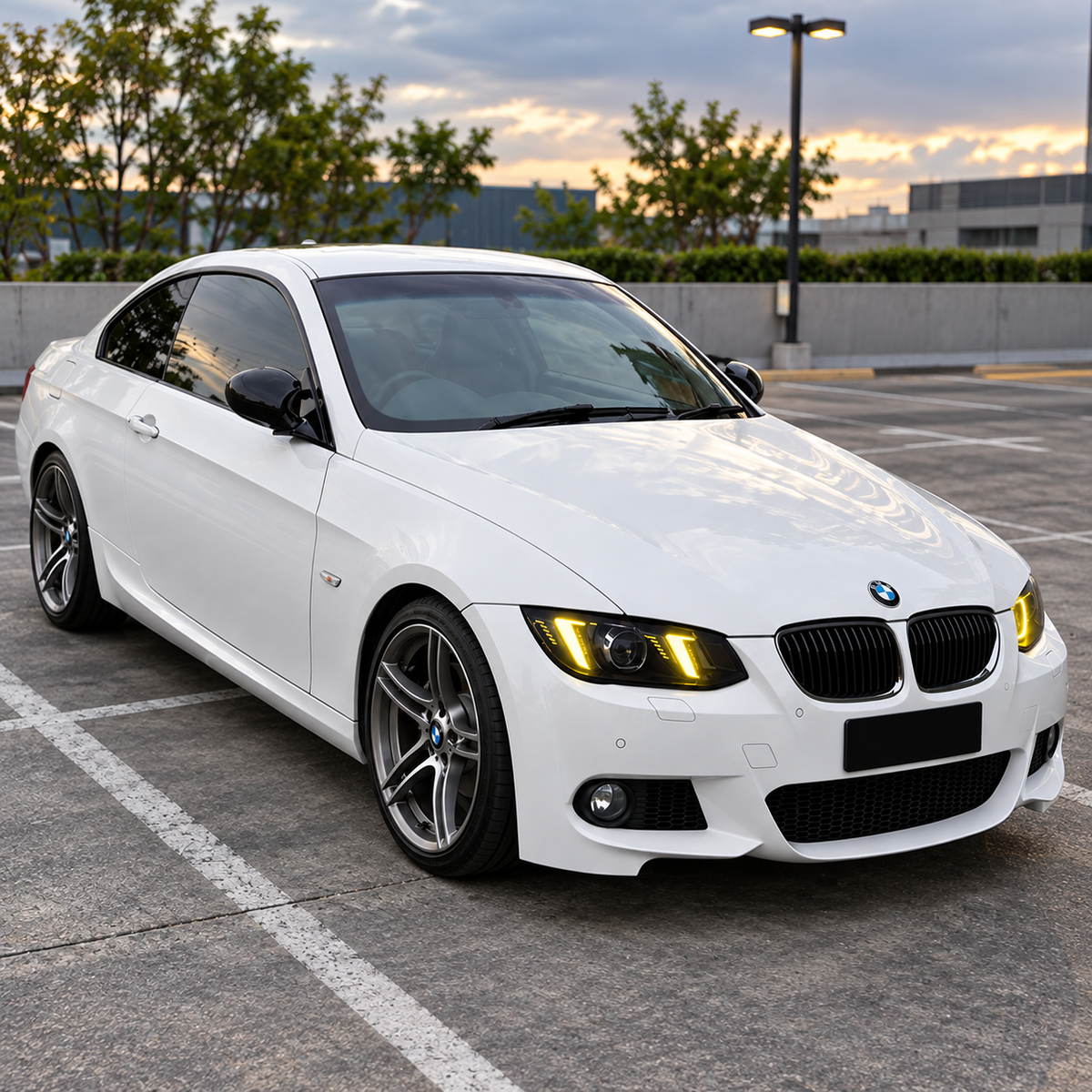2011-2013 BMW 3-Series/M3 Snake Eye Style Headlights | E92/E93 LCI