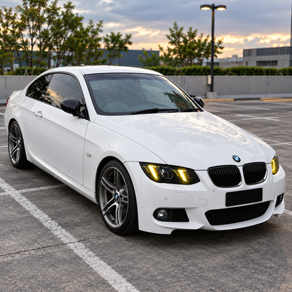 2011-2013 BMW 3-Series/M3 Snake Eye Style Headlights | E92/E93 LCI