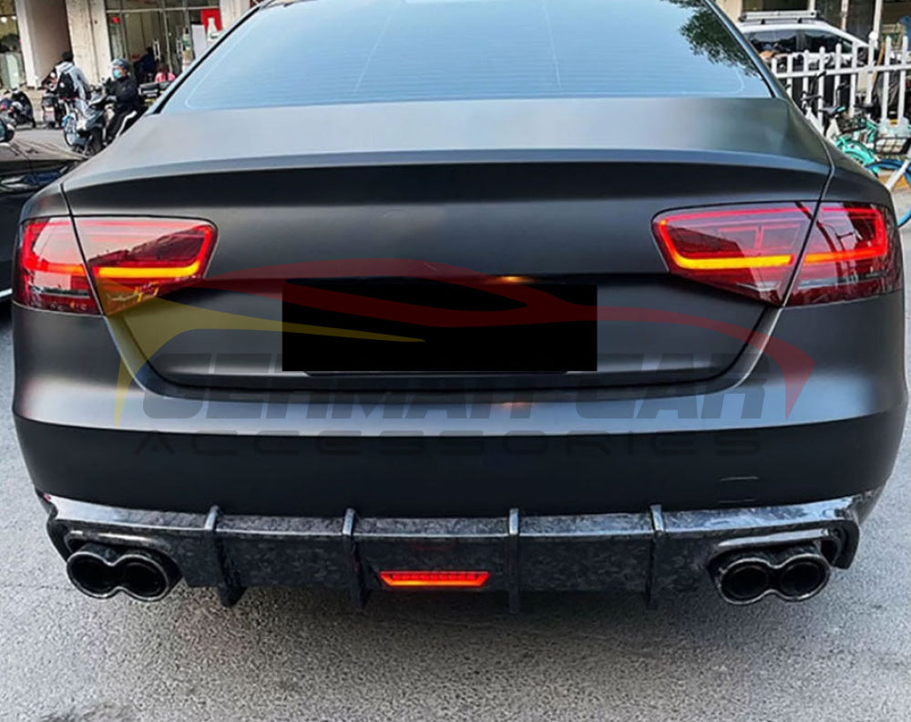 2011-2014 Audi A8/S8 Carbon Fiber Rear Diffuser | D4 A8/S8 - Rear Diffusers