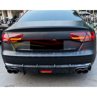 2011-2014 Audi A8/S8 Carbon Fiber Rear Diffuser | D4 A8/S8 - Rear Diffusers