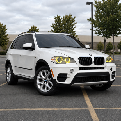 2011-2014 BMW X5/X6/X5M/X6M CSL Style Headlights Yellow DRL Modules | E70/E71
