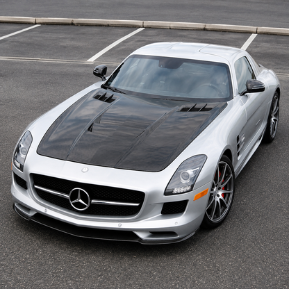 2010-2015 Mercedes-Benz SLS AMG Carbon Fiber Hood | C197/R197