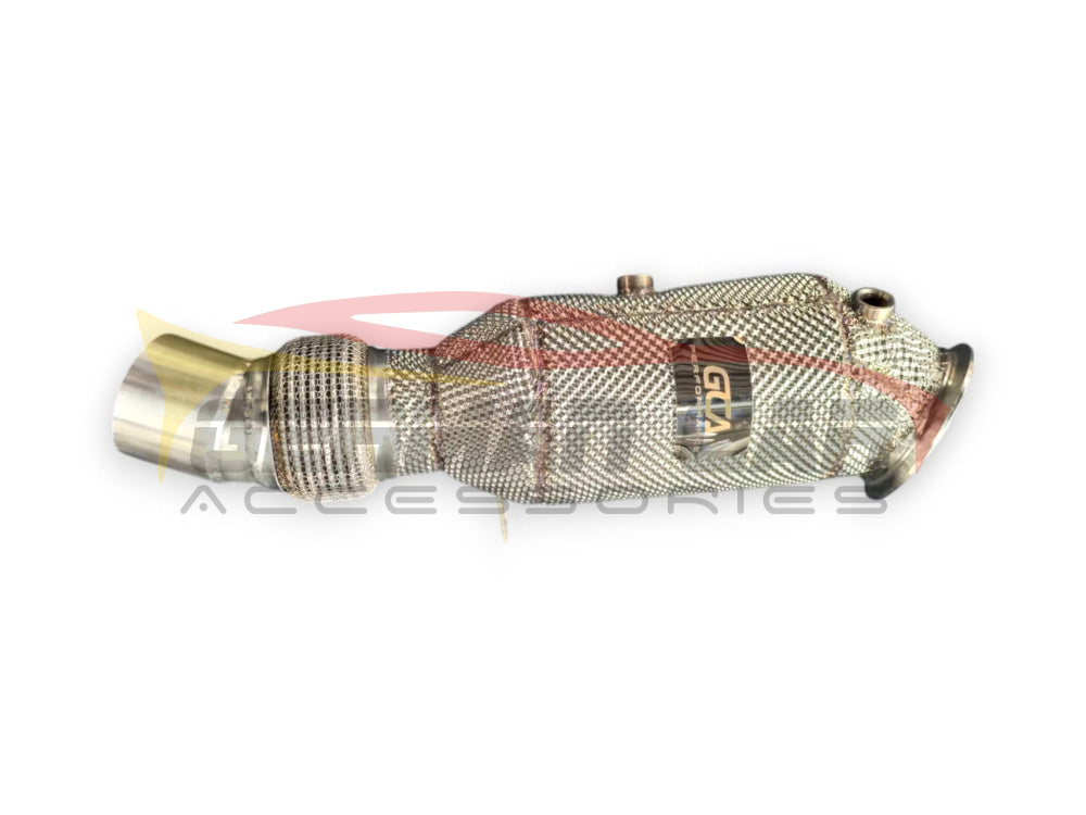 2011 2016 BMW 535i Downpipe | F07/F10/F11 Yes Heat Shield / 200 Cell Euro 6 Sport High Flow Cat Downpipes