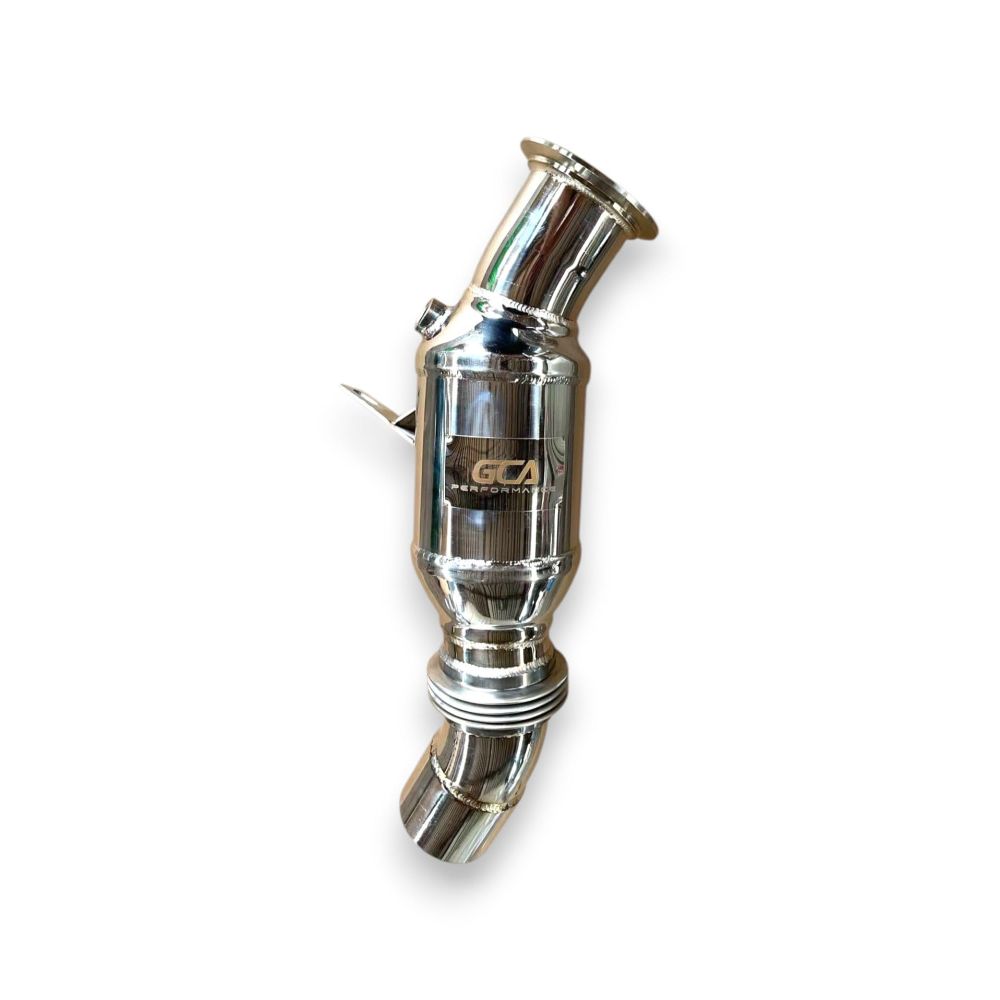 2011-2017 BMW 640i Downpipe | F06/F12/F13 No Heat Shield / Racing Downpipe (No Cat) Downpipes