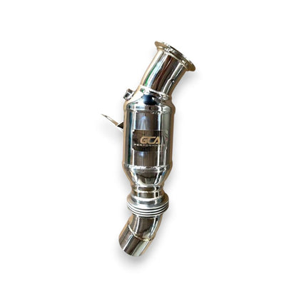 2011-2017 BMW 640i Downpipe | F06/F12/F13 No Heat Shield / Racing Downpipe (No Cat) Downpipes