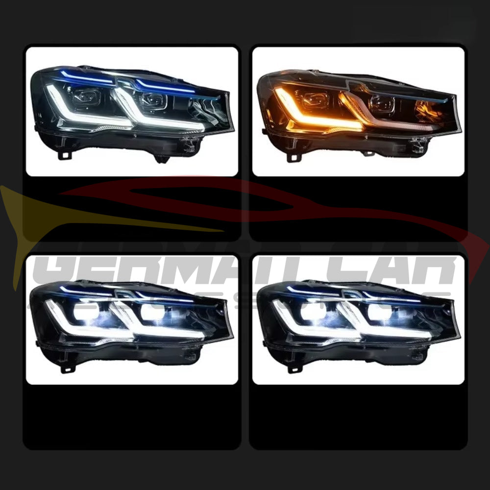 2011-2017 BMW X3 LCI Style LED Headlights | F25 - Headlights