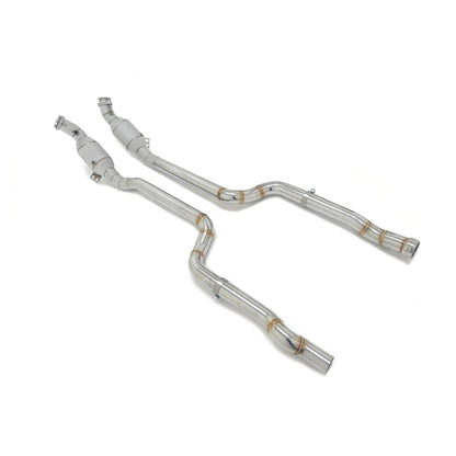 2011-2018 Mercedes CLS300/CLS350/CLS400 Downpipes | W218/C218 Yes Heat Shield / Racing Downpipe (No Cat) Downpipes