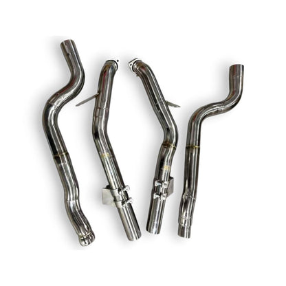 2011-2018 Mercedes CLS500/CLS550 Downpipes | W218 No Heat Shield / Racing Downpipe (No Cat) Downpipes