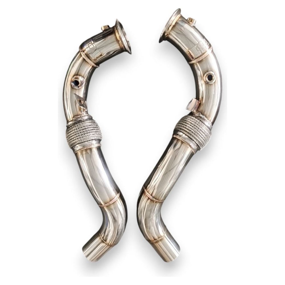 2011-2019 BMW 650i Downpipes | F06/F12/F13 No Heat Shield / Racing Downpipe (No Cat) Downpipes