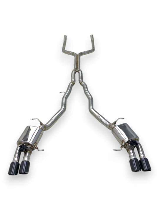 2011-2019 BMW 650i Valved Sport Exhaust System | F06/F12/F13 Stainless Steel Exhaust / Chrome Tips Exhausts