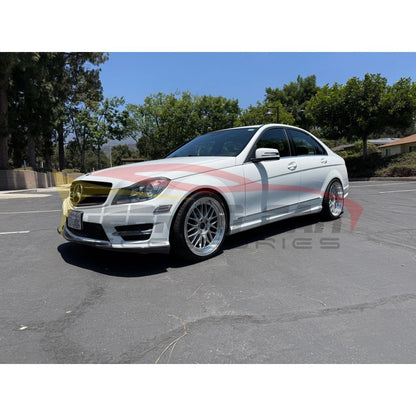 2012-2014 Mercedes-Benz C-Class Carbon Fiber Front Lip | W204 - Front Lips/Splitters