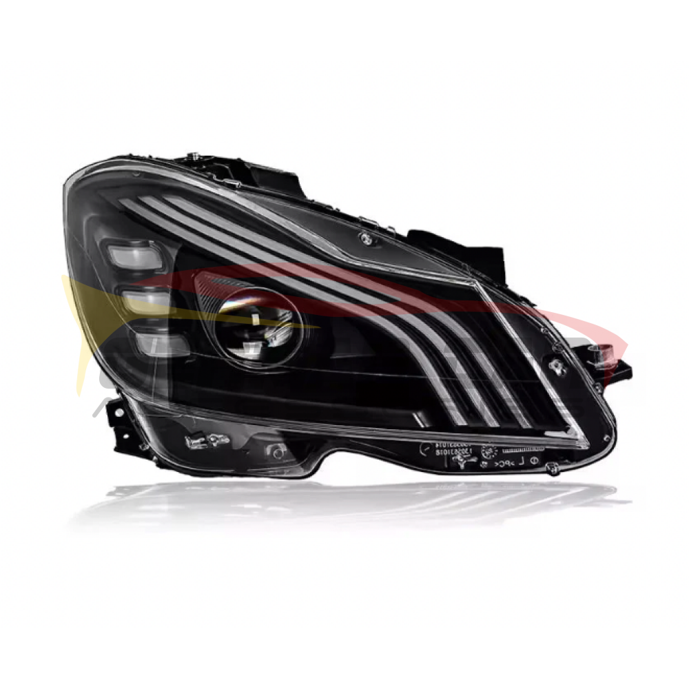 2012-2014 Mercedes-Benz C-Class Lci Style Led Headlights | W204