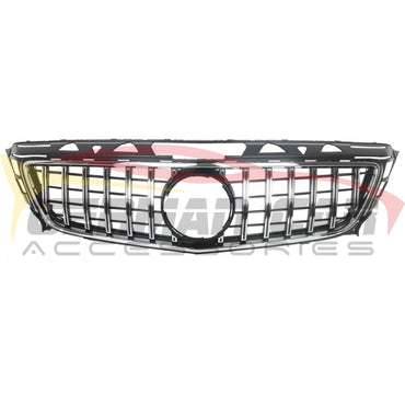 2012-2014 Mercedes-Benz Cls-Class Gtr Style Front Grille | W218 Pre Face Lift Chrome Silver